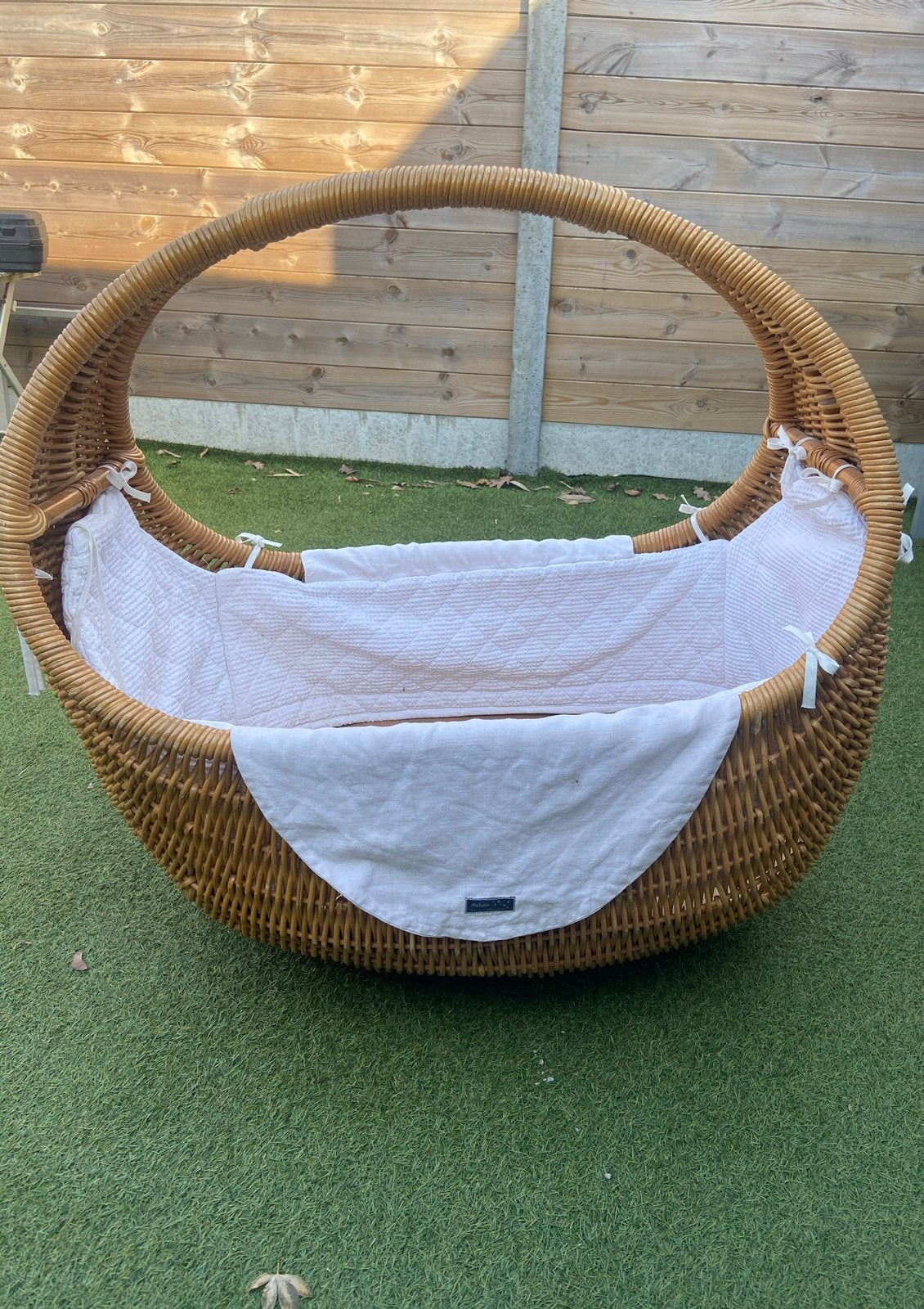 baby bed vintage draagbaar, Ophalen