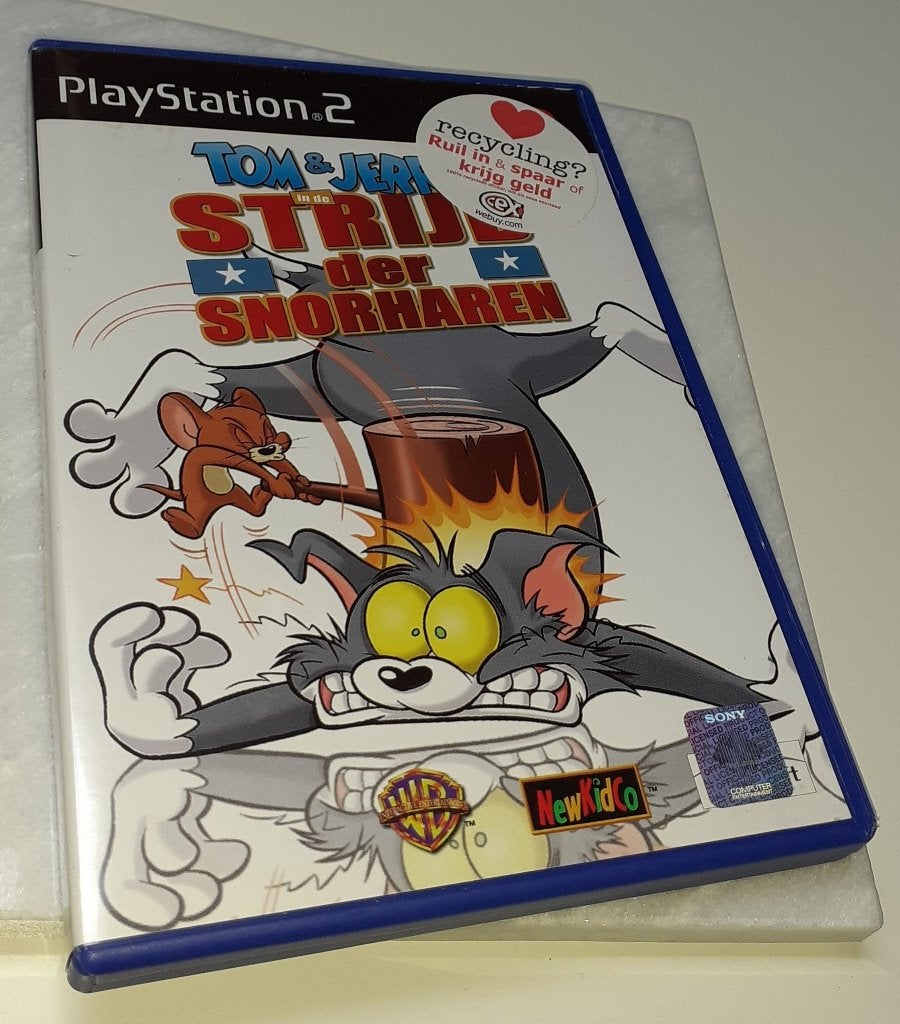 Gaming retro Playstation 2 Tom & Jerry strijd der snorharen, Neuf, Enlèvement ou Envoi, 1 joueur, Aventure et Action