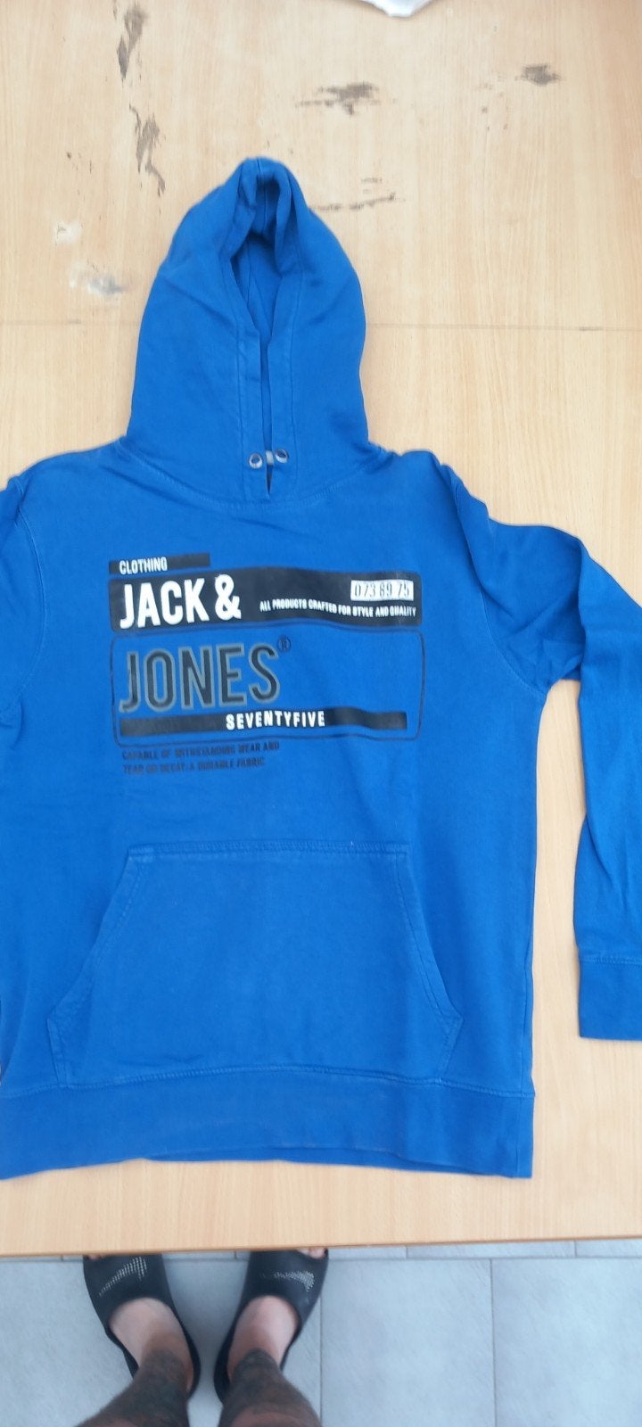 Jack and jones  blauwe hoodie maat M, Kleding | Heren, Ophalen of Verzenden, Maat 48/50 (M)