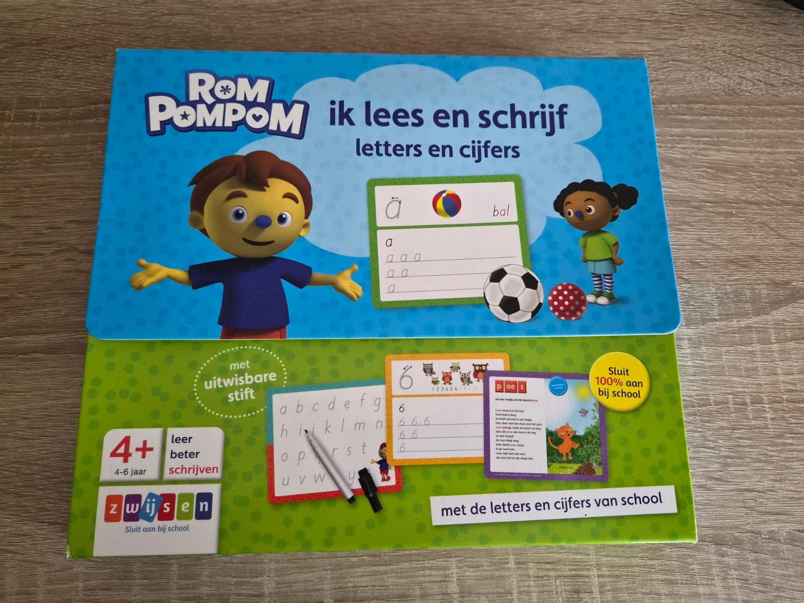 rom pompom, Ophalen, Zo goed als nieuw, Taal en Lezen