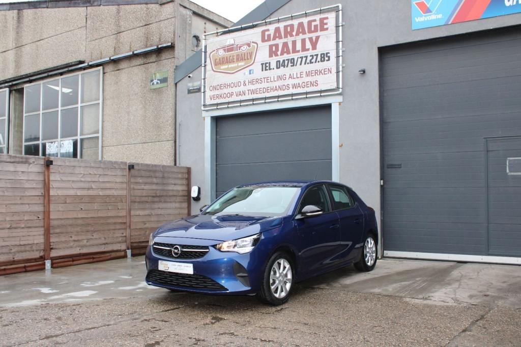 Opel Corsa Edition (bj 2021), Auto's, Stof, Gebruikt, 1199 cc, Blauw