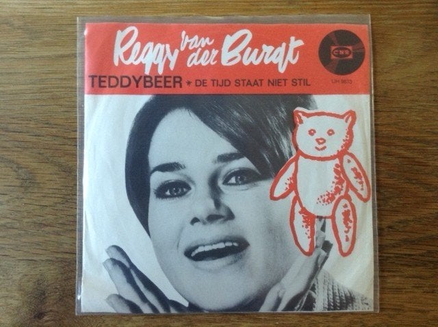 single reggy van der burgt, Cd's en Dvd's, Vinyl Singles, 7 inch, Ophalen of Verzenden, Beschermende buitenhoes, Nederlandstalig