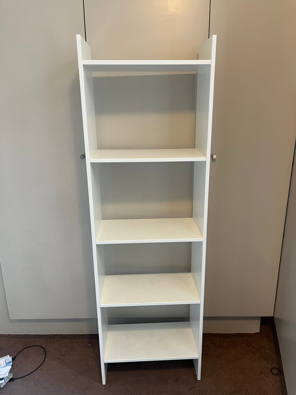 Étagère / Bibliothèque IKEA BAGGEBO blanche - Très bon état, Ophalen, Zo goed als nieuw