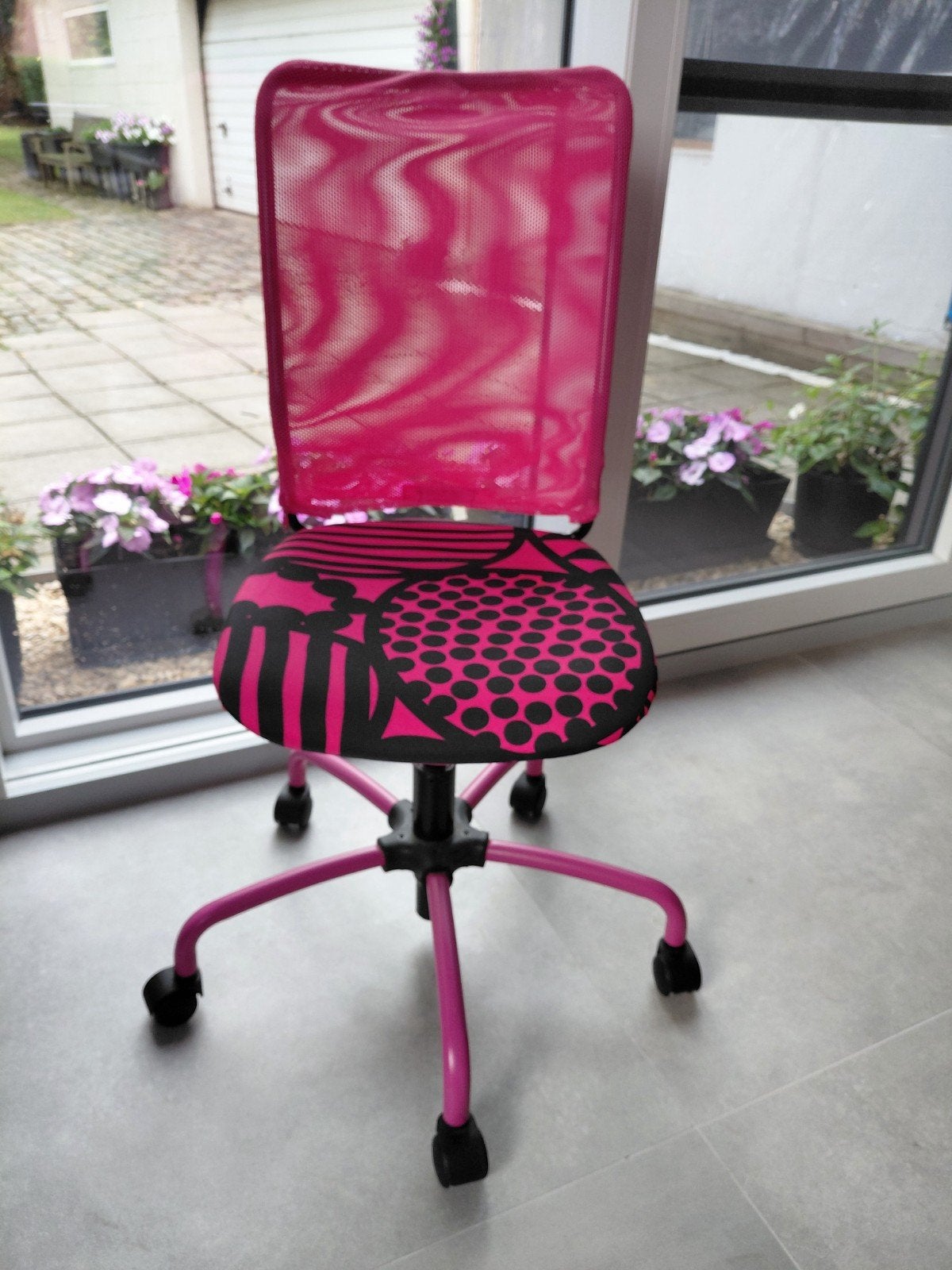 Chaise de bureau Ikea (enfant), Enlèvement, Utilisé, Rose, Chaise de bureau