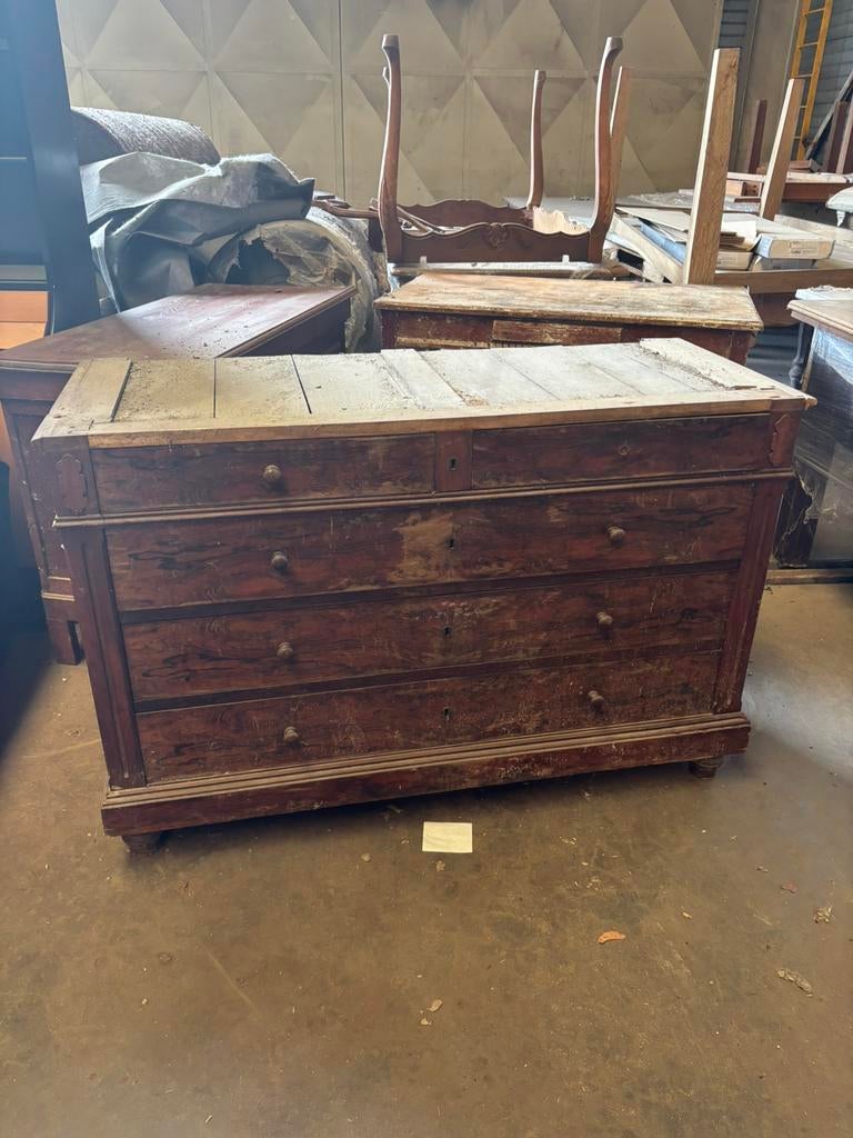 Commode ancienne en bois, Enlèvement, Comme neuf