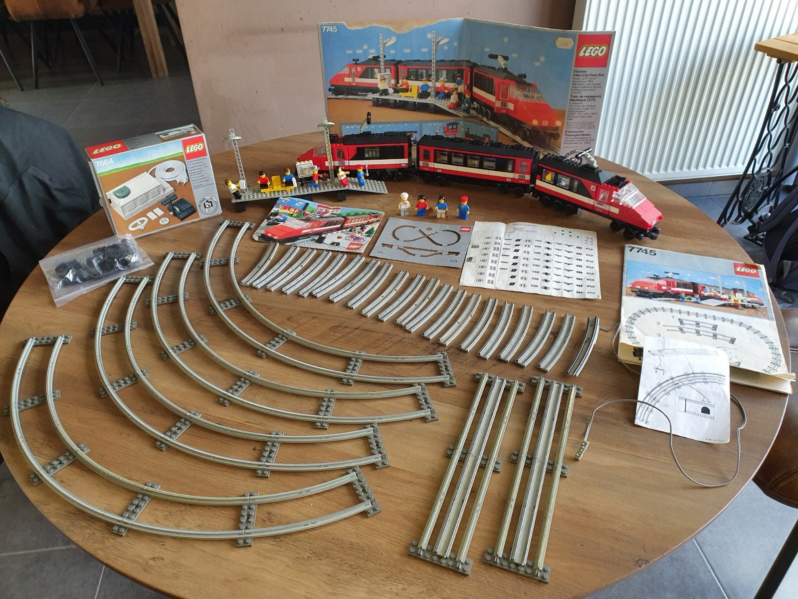 lego 7745 + 7864 12v, Ophalen