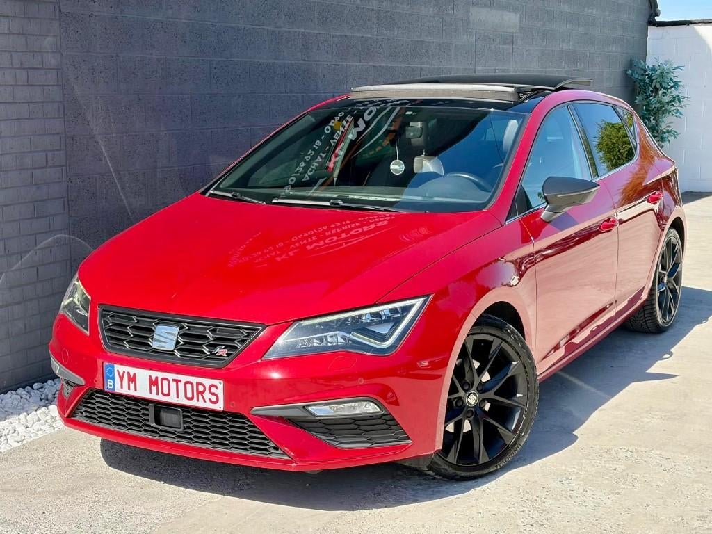 seat leon fr edition zwart mat 2.0l tdi 150cv jaar 2020, Auto's, Voorwielaandrijving, 4 cilinders, Leon, Lichtsensor