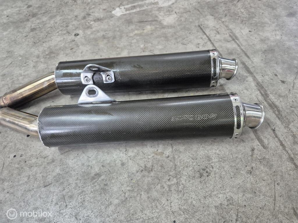 Bos carbon dempers uitlaten sportuitlaten 851 888 Supersport, Motoren, Gebruikt, Factorystore.service@ducati.com, Ophalen of Verzenden