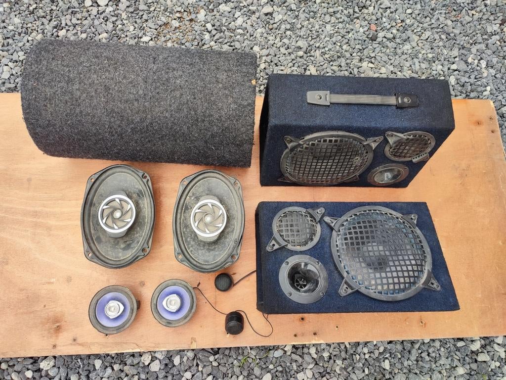 Set Pioneer, Sony, boxes unbranded, Enlèvement