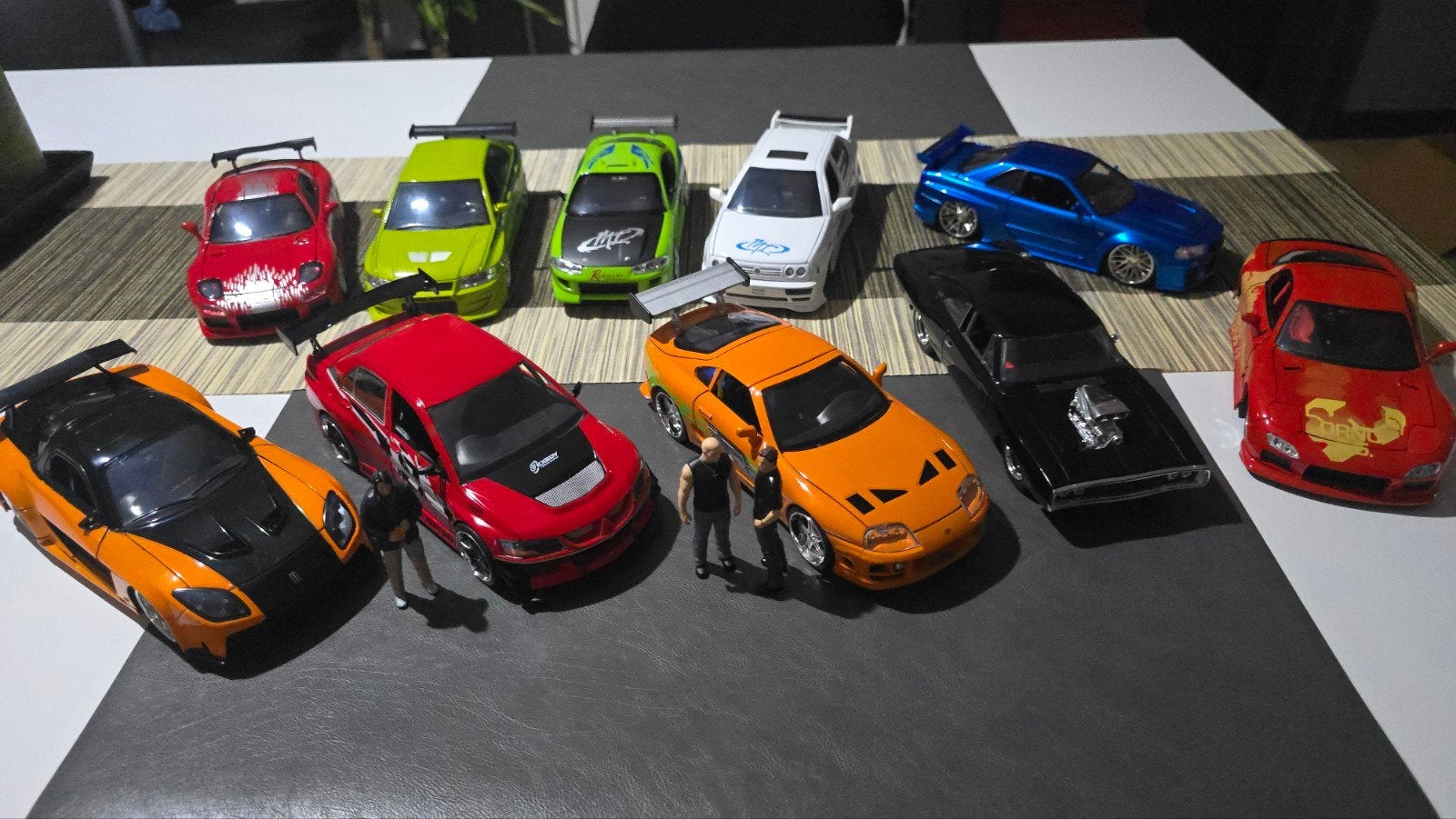 10x jada toys 1/24 fast and furious, Hobby & Loisirs créatifs, Enlèvement, Comme neuf, Voiture, Jada