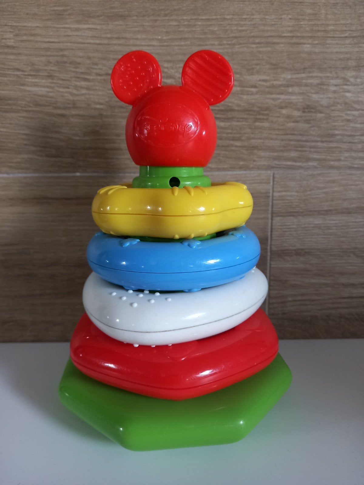 Disney baby Clementoni stapelringen toren, Kinderen en Baby's, Ophalen of Verzenden