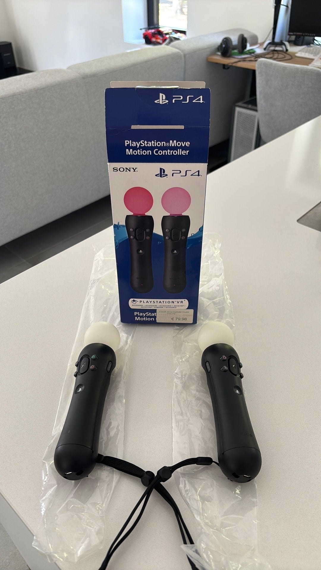 Playstation Move Motion Controller, Consoles de jeu & Jeux vidéo, Consoles de jeu | Sony Consoles | Accessoires, Sans fil, PlayStation 4