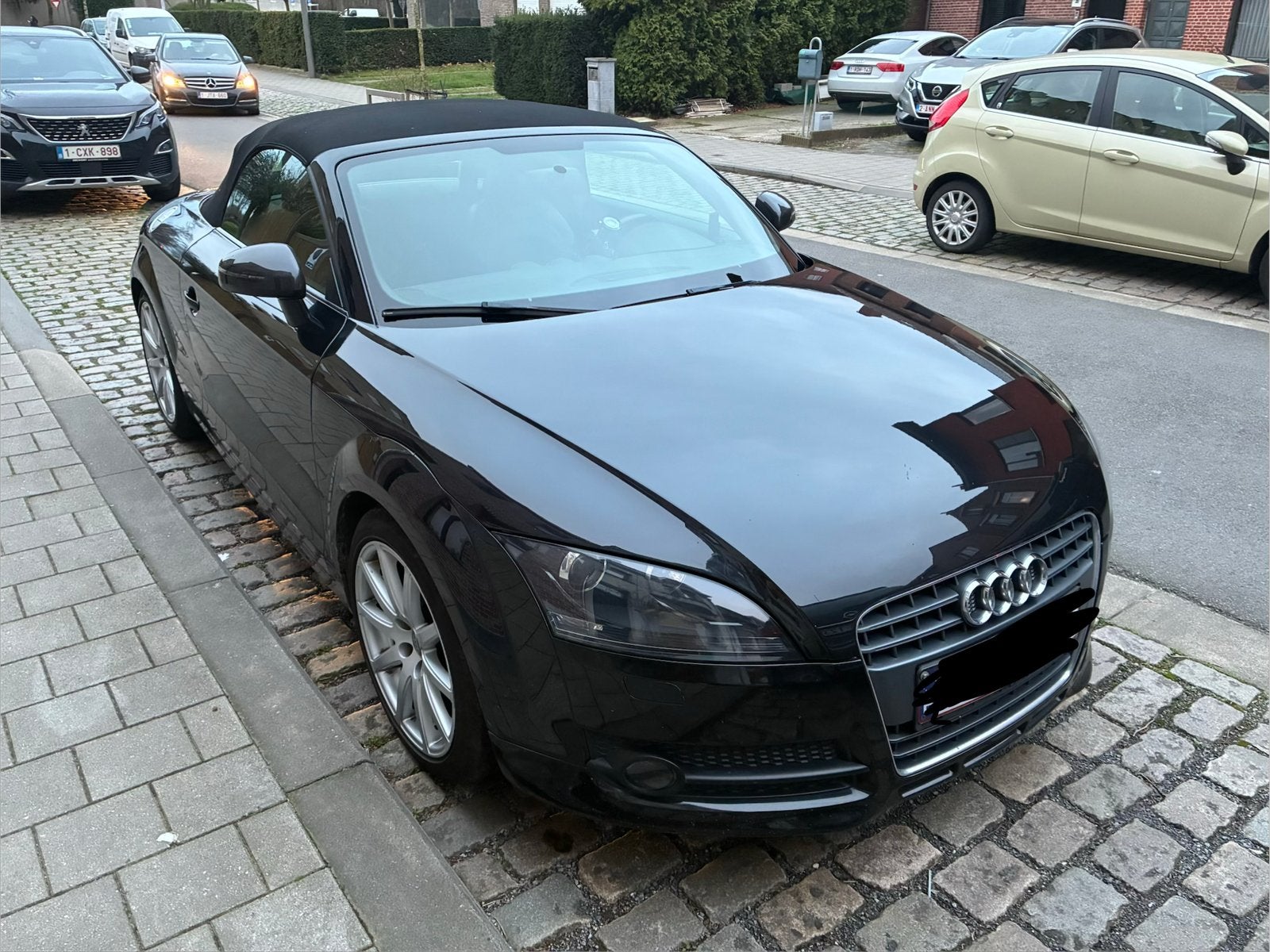 Audi tt roadster, Autos, Boîte manuelle, Alcantara, Noir, Particulier