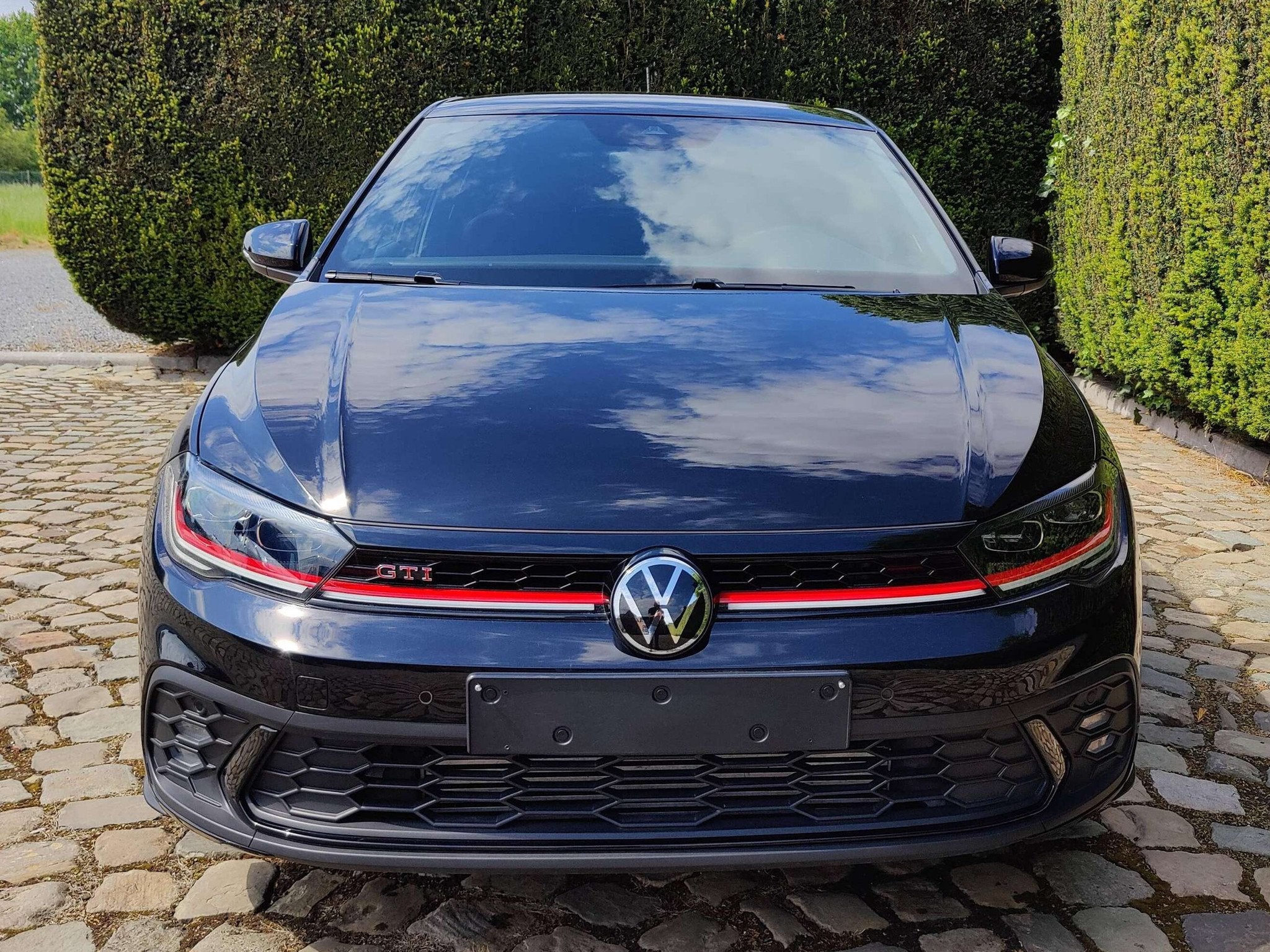 Volkswagen Polo GTI Polo GTI 2.0 TSI DSG (bj 2025), Auto's, Adaptive Cruise Control, 4 cilinders, 1984 cc, Zwart