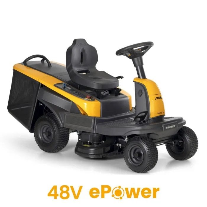 Stiga swift 372e accu zitmaaier, Jardin & Terrasse, Tondeuses à gazon, Neuf, Tondeuses à gazon sur batterie, 50 cm ou plus, Enlèvement