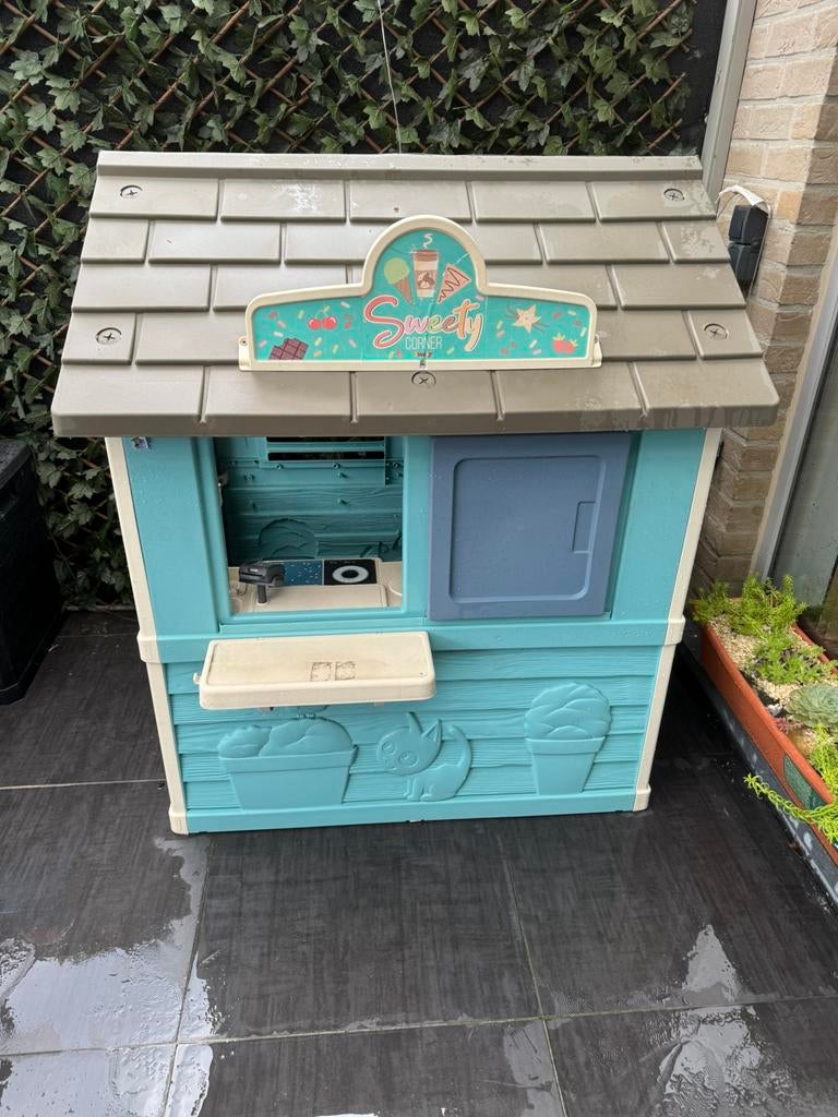 Smoby Sweety Corner speelhuis, Ophalen