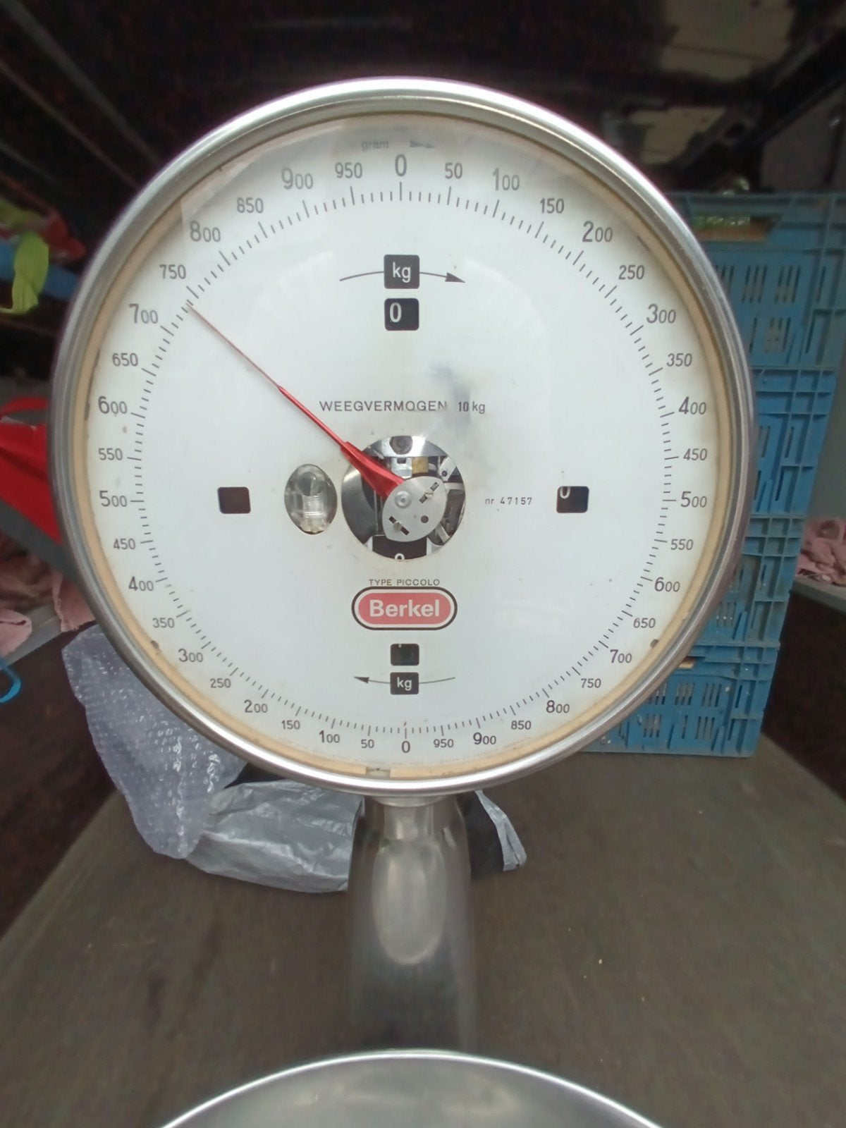 Berkel oude vintage  Weegschaal, Enlèvement