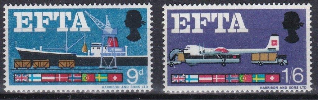 GB 1967 - N AELE 444-445 **, Envoi, Non oblitéré
