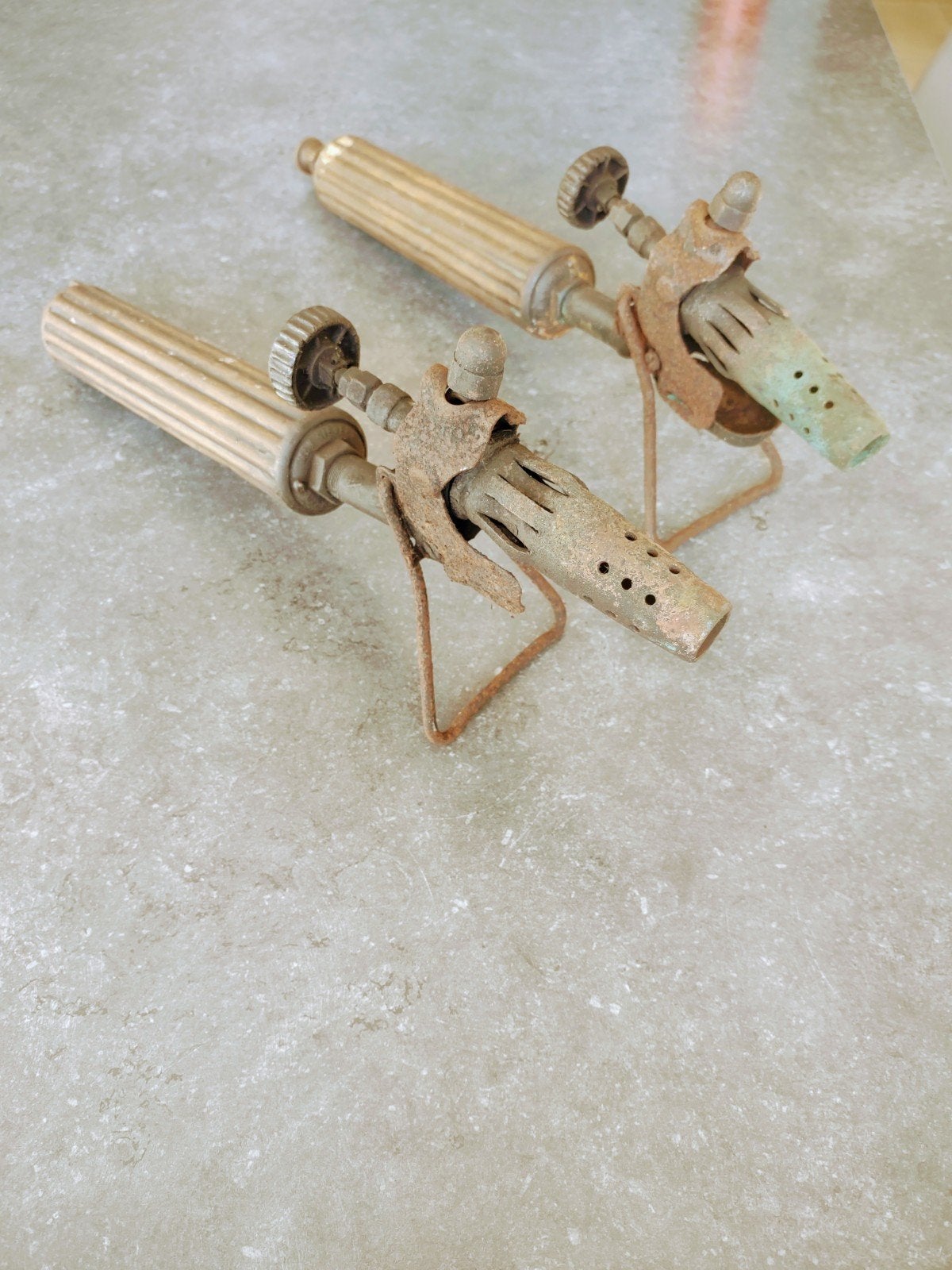 2 vintage soldeerbouten., Ophalen of Verzenden