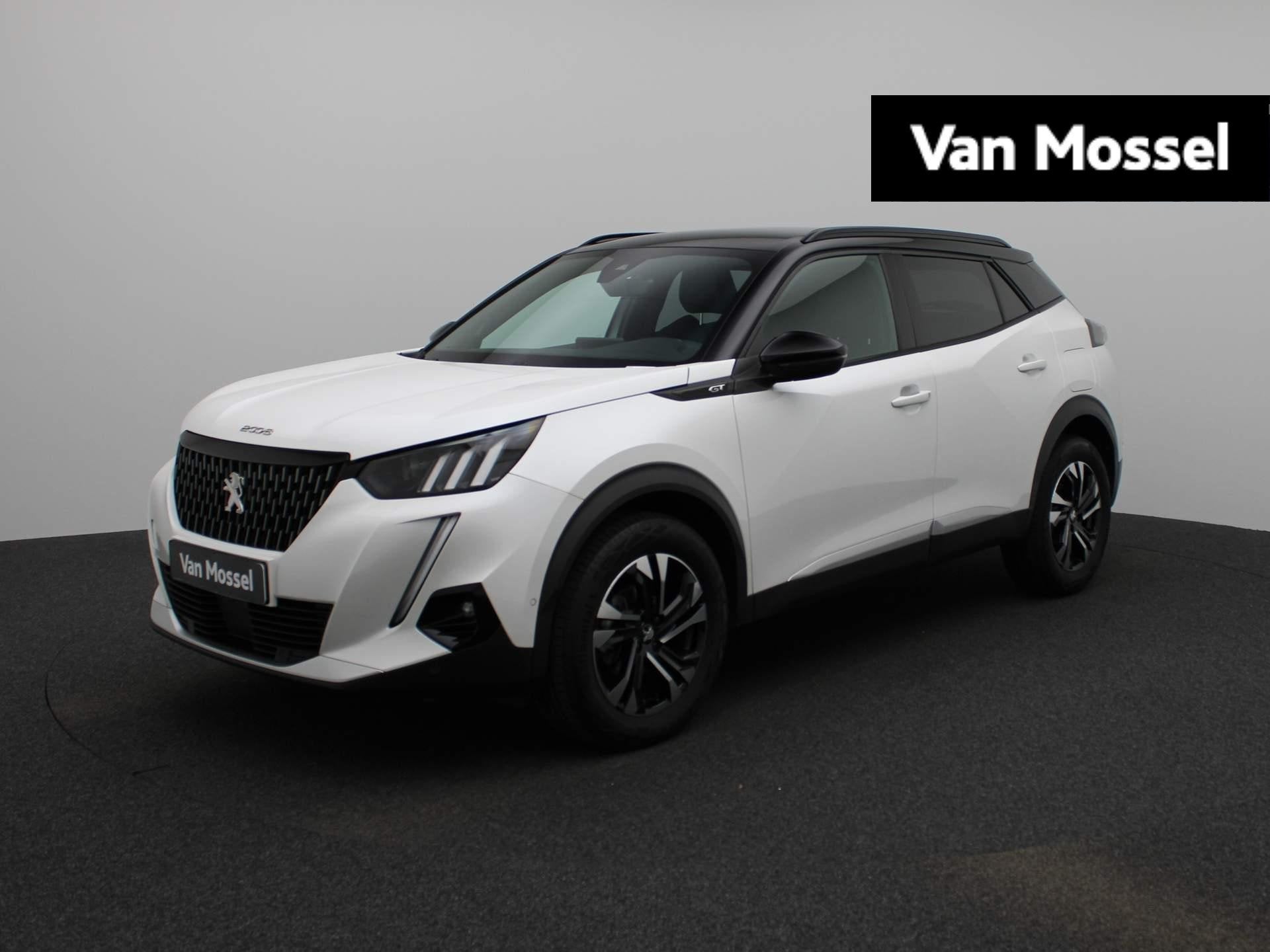 Peugeot 2008 GT-Line, Auto's, 118 g/km, Stof, https://public.car-pass.be/vhr/382d82e0-89d1-4c0d-8c01-db3434a57512, Wit