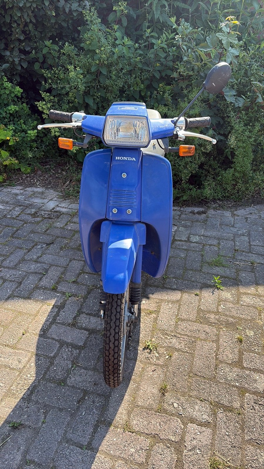 Honda Scoopy 1987 Blauw met papieren , Loopt niet !!, Fietsen en Brommers, Gebruikt, Ophalen, Overige merken