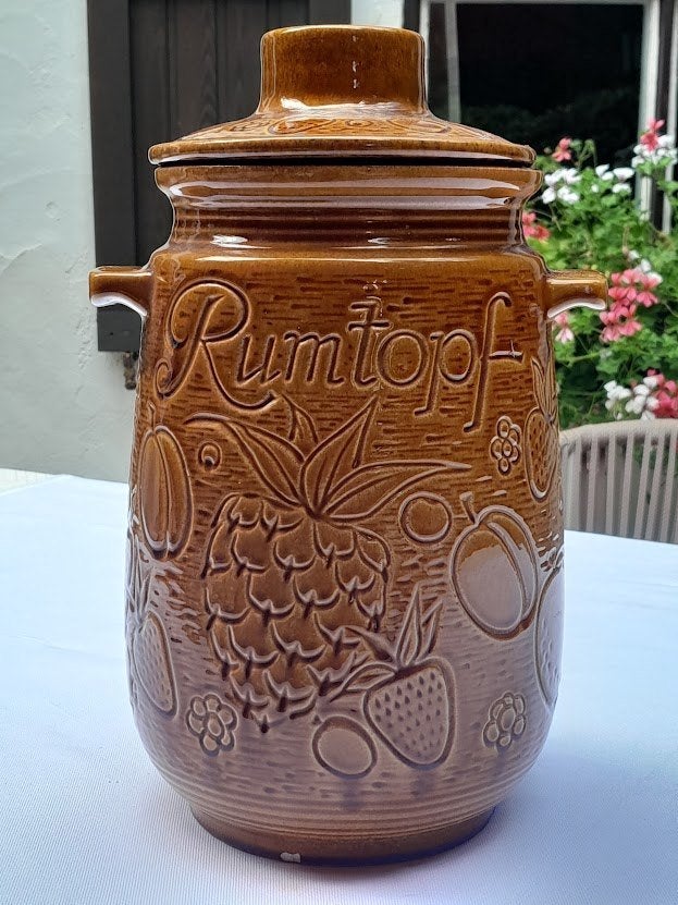 Scheurich Keramik RUMTOPF, met deksel., Ophalen of Verzenden