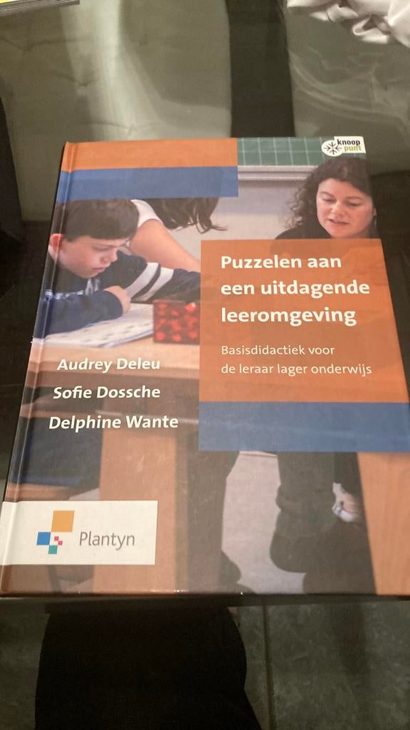 Delphine Wante Puzzelen aan een uitdagende leeromgeving, Ophalen of Verzenden, Zo goed als nieuw