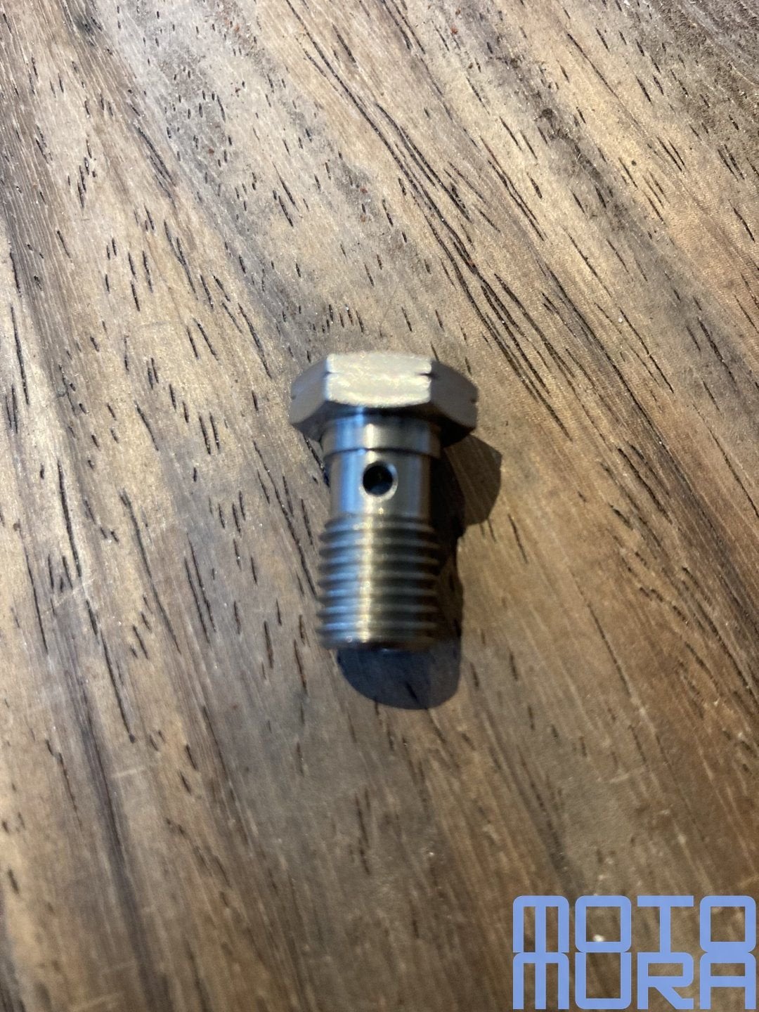 RVS banjo bout enkel M10x1.25, Motos, Neuf, -, -, -