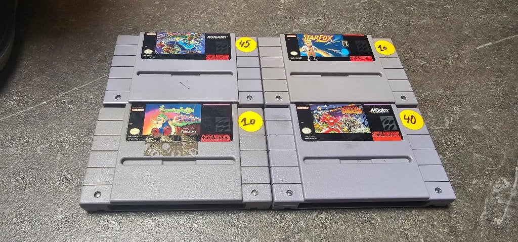 Lot jeux SNES US, Enlèvement ou Envoi, Utilisé