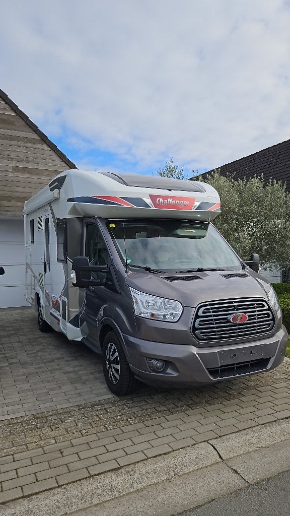 Challenger 290 Mageo Ford 155 PK (Ketting) – 53dkm Topstaat!, Caravans en Kamperen, ABS, Ford, Particulier, Bestuurdersdeur
