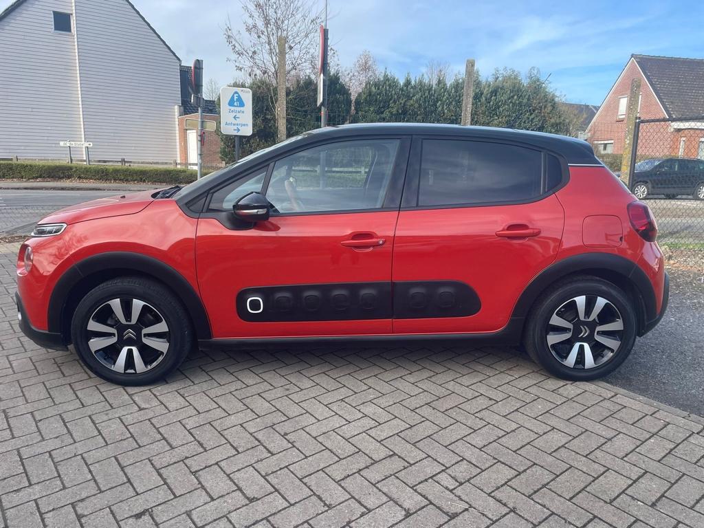 Citroen C3 1.2 benzine van 12/2016 met 90000km!, Auto's, Citroën, Voorwielaandrijving, Testrit aan huis, Leder en Stof, Bedrijf