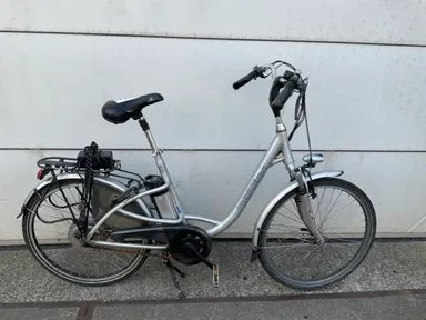 Elektrische fiets, Fietsen en Brommers, Minder dan 30 km per accu, Gebruikt, 47 tot 51 cm, Ophalen