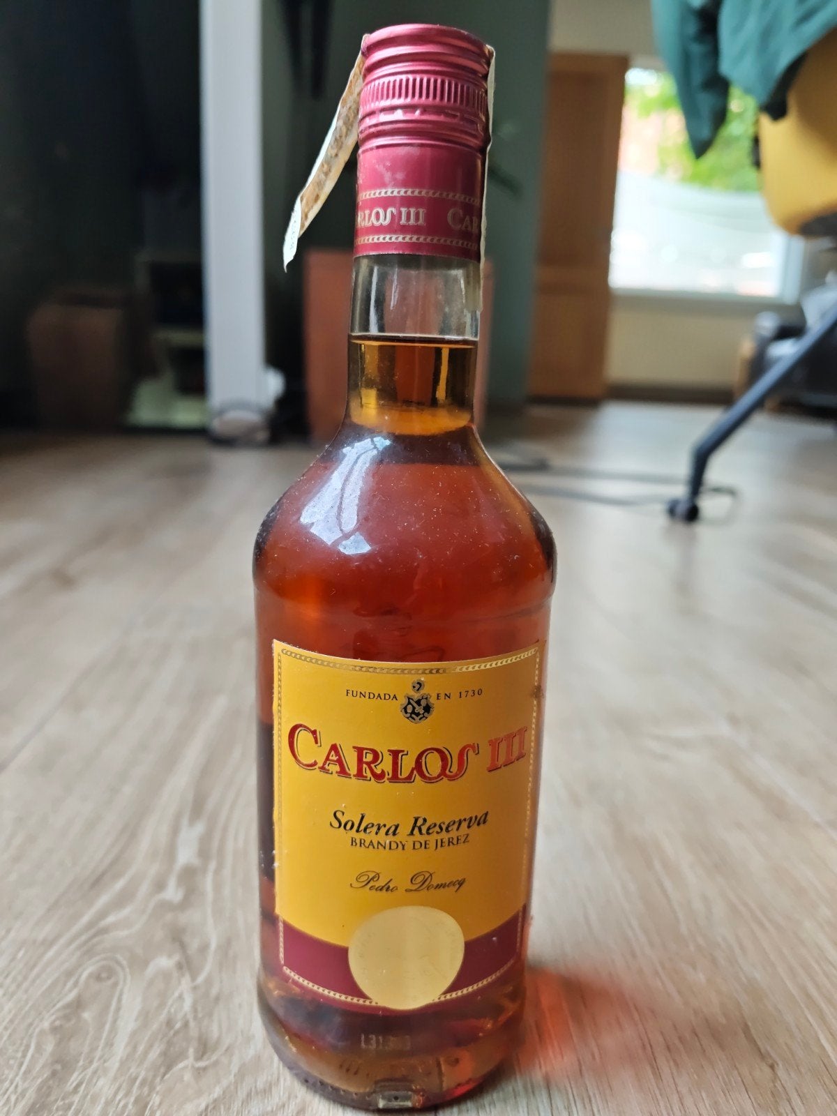 de Carlos III Solera Reserva van Pedro Domecq Herkomst:, Collections, Enlèvement ou Envoi, Espagne, Autres types