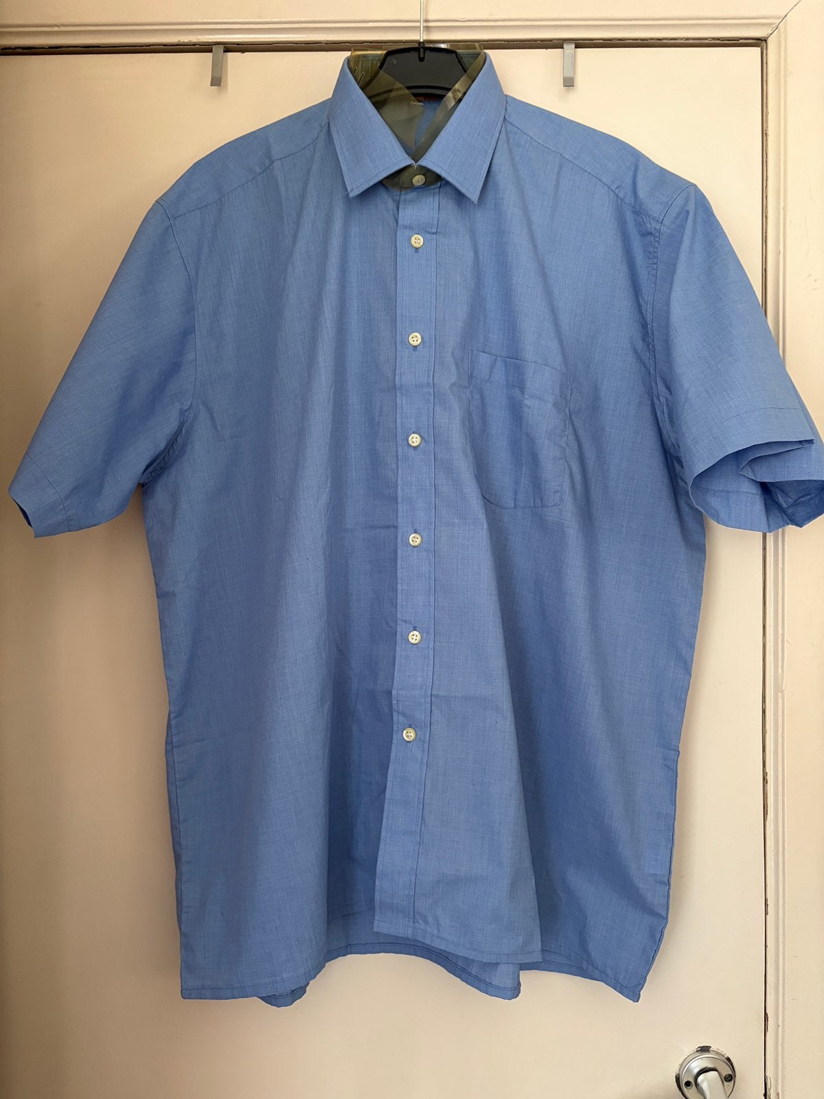 Chemise homme bleu – T 43/44, Vêtements | Hommes, Enlèvement ou Envoi, Comme neuf, Bleu