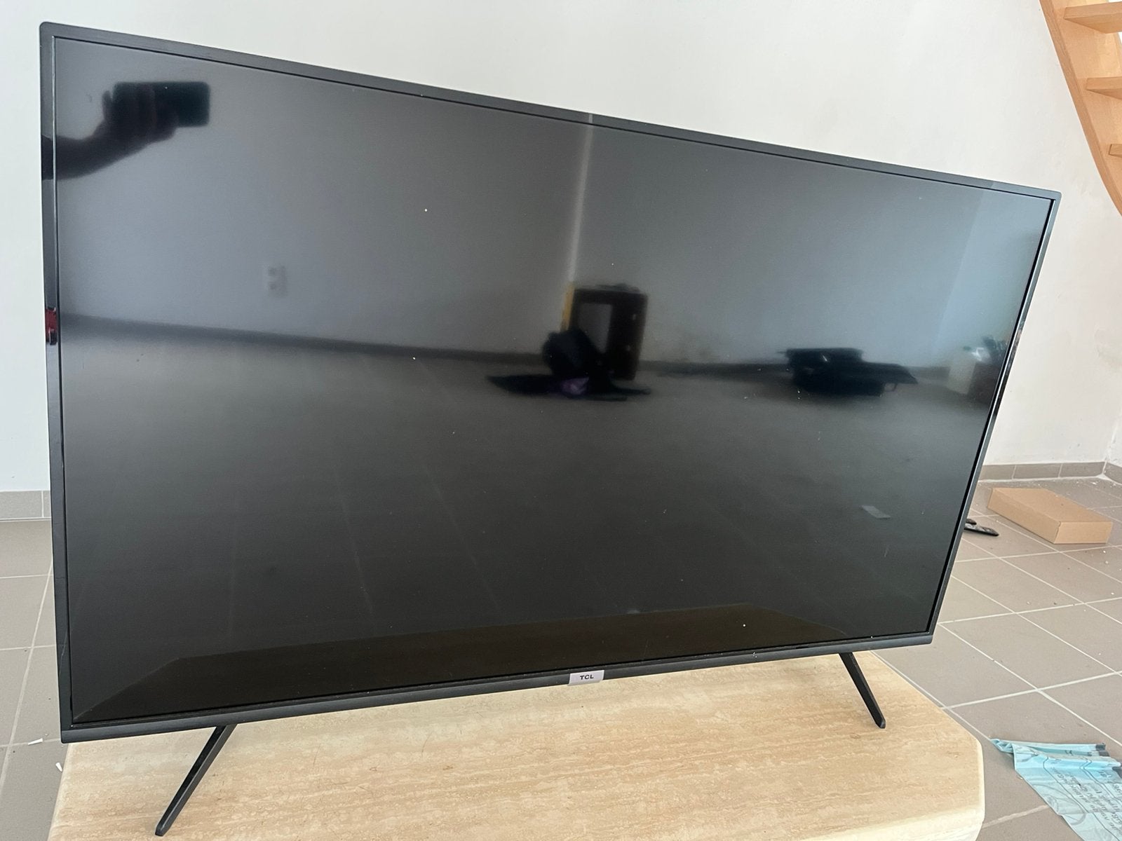 Télévision écran plat TCL, Autres marques, Comme neuf, Enlèvement, 100 cm ou plus
