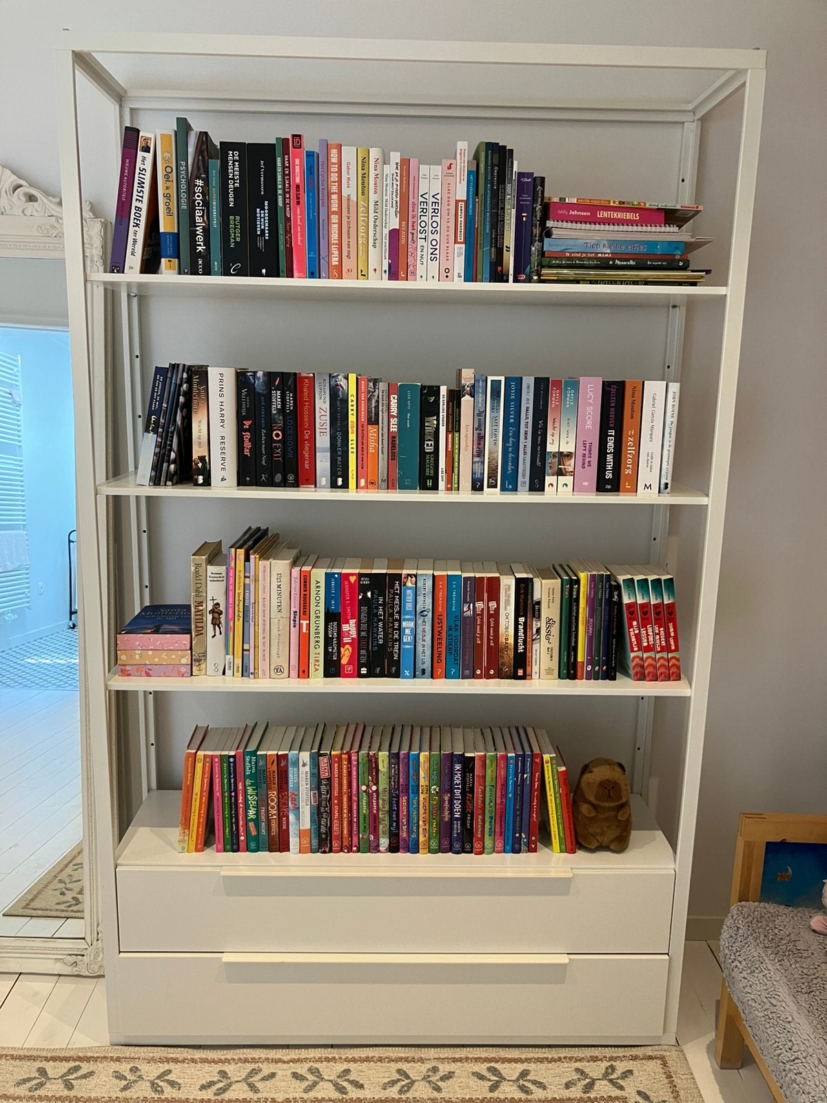 Witte boekenkast, Ophalen, Zo goed als nieuw