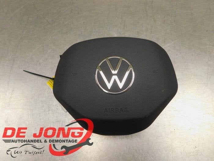 Airbag gauche (volant) d'un Volkswagen Caddy, Volkswagen, -, 3 mois de garantie, Utilisé