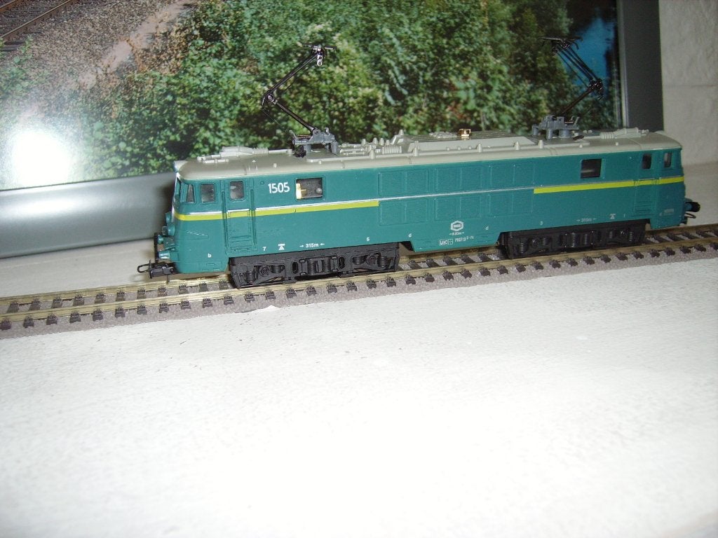 LOCOMOTIVE ÉLECTRIQUE LIMA NMBS 1505, Analogique, Enlèvement ou Envoi, Locomotive, Lima