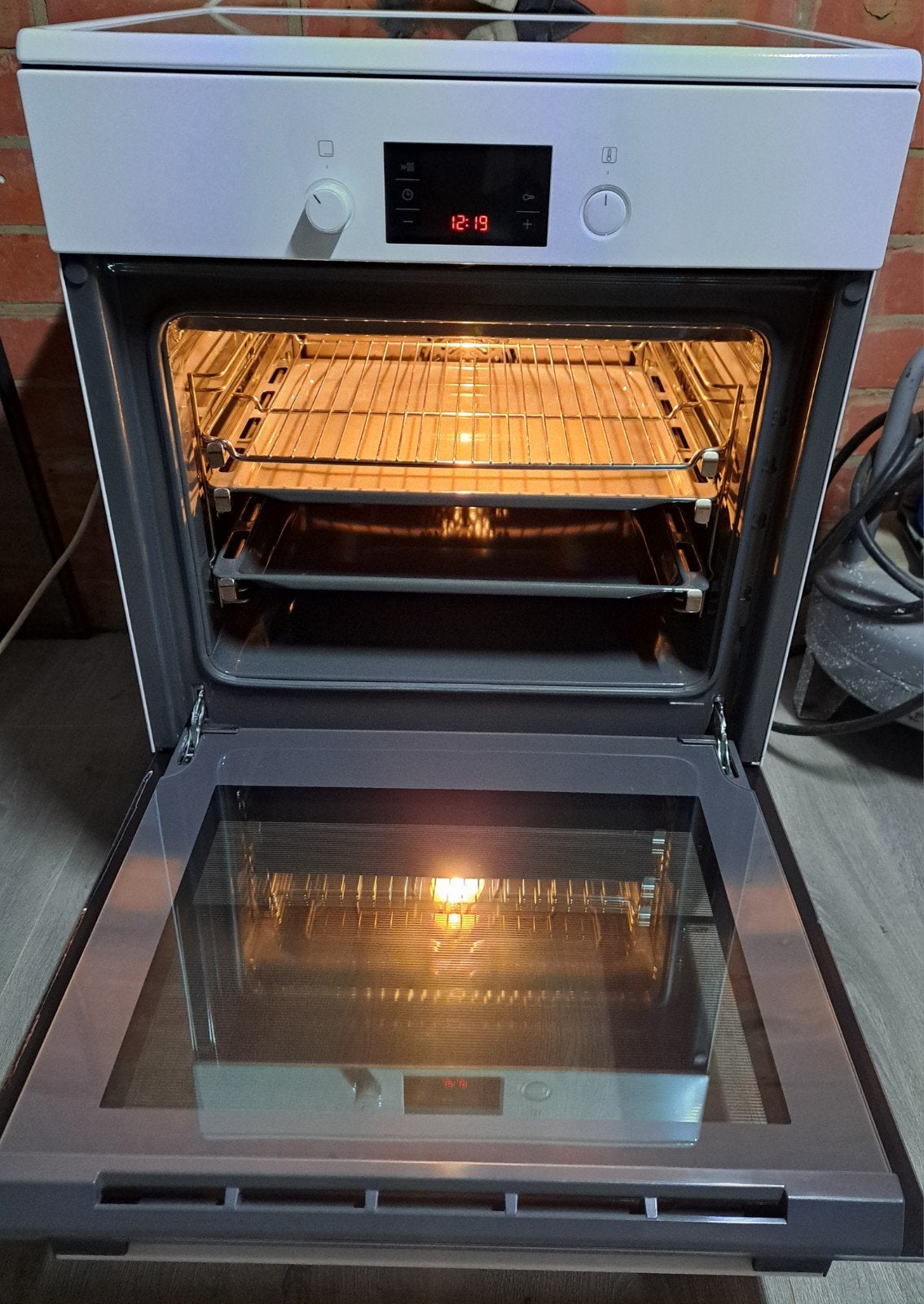 inductie fornuis met eleketrische oven Bosch, Ophalen, Inductie