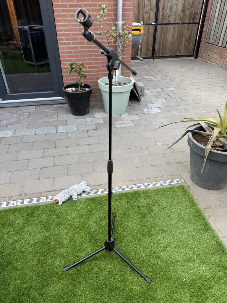 DAP microfoonstandaard met draagtas, Muziek en Instrumenten, Ophalen, Zo goed als nieuw