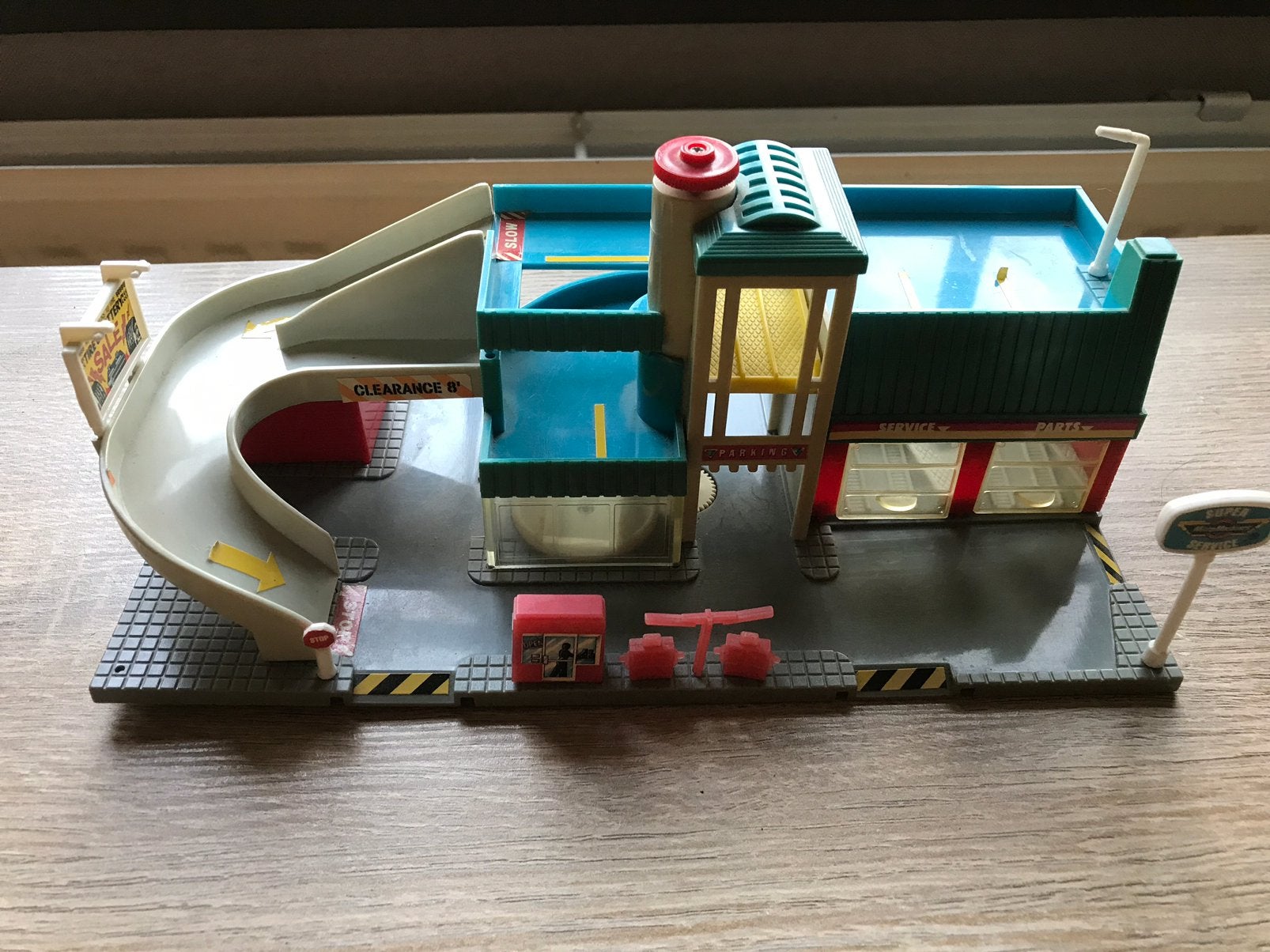 Garage pour micro machines Lewis Galoob Toys 1989, Enlèvement ou Envoi, Utilisé