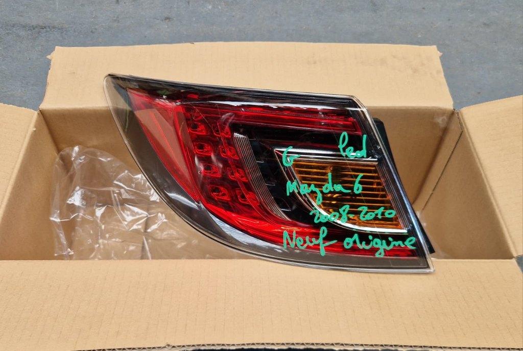 Feux arriere MAZDA 6 2008 2010 LED NEUF ORIGINE feu optique, Autos : Pièces & Accessoires, Éclairage, Mazda, Enlèvement