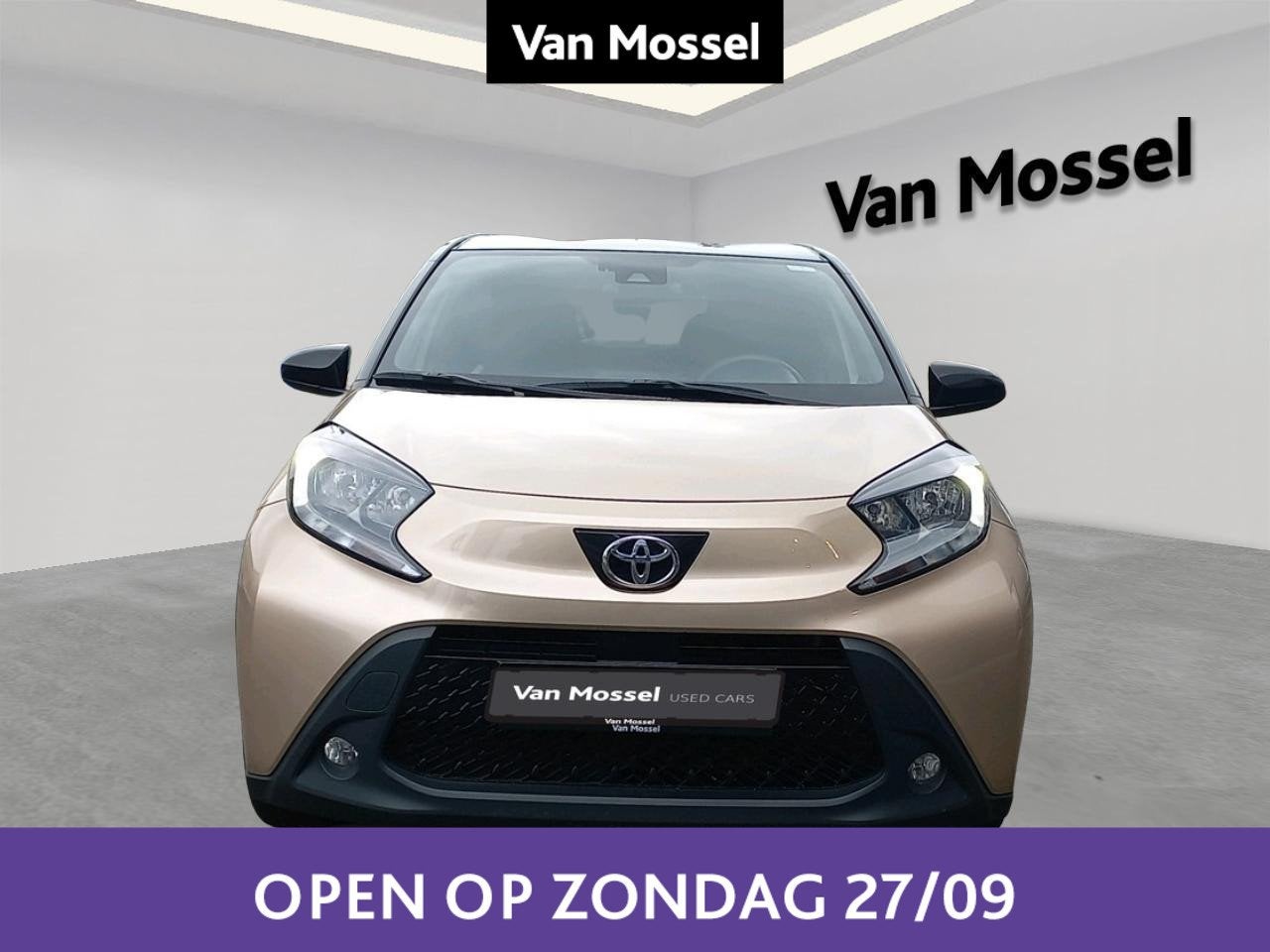 Toyota Aygo X 1.0 VVT-i automaat, Auto's, Stof, Gebruikt, Zwart, 965 kg