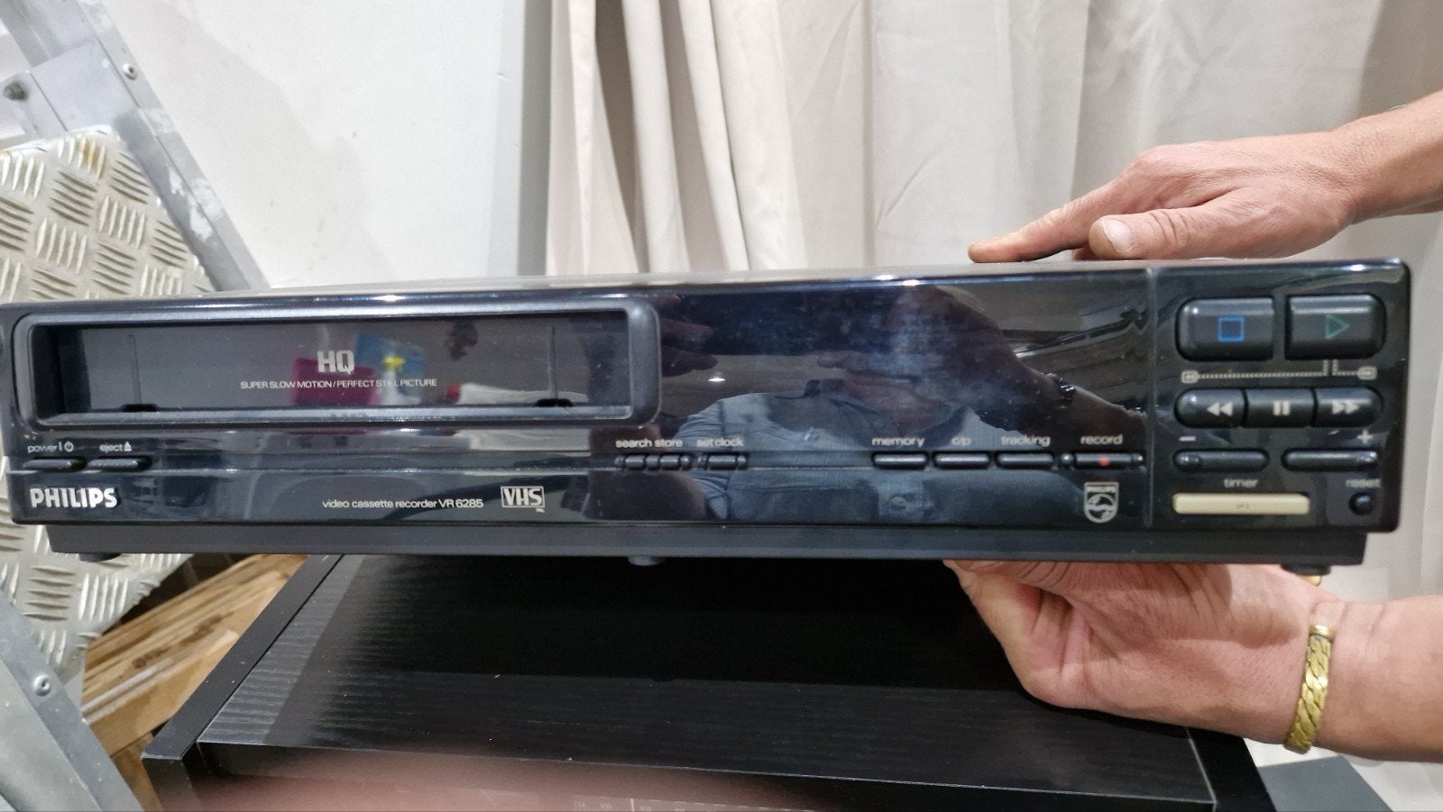 video recorder, Enlèvement