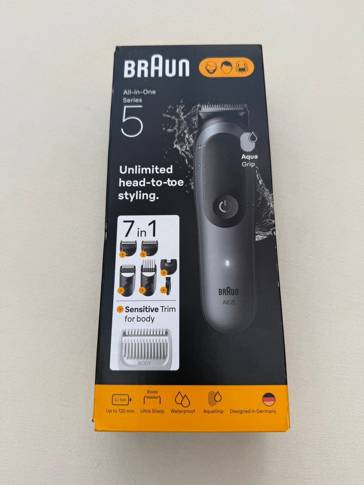 Braun Series 5 AIO5520, Verzenden, Zo goed als nieuw