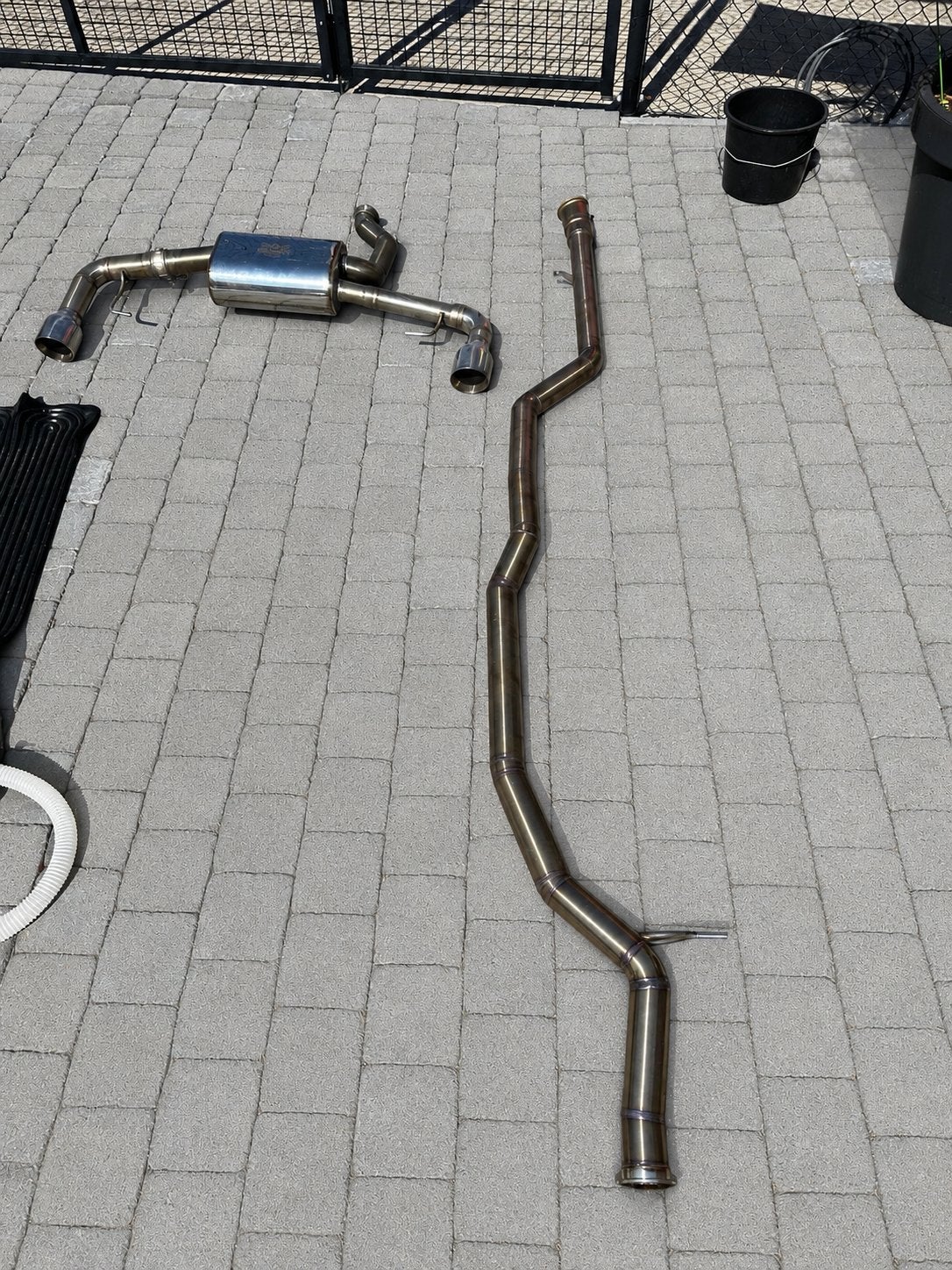 BMW 330e G20 Catback uitlaatsysteem met kleppen, Ophalen, BMW