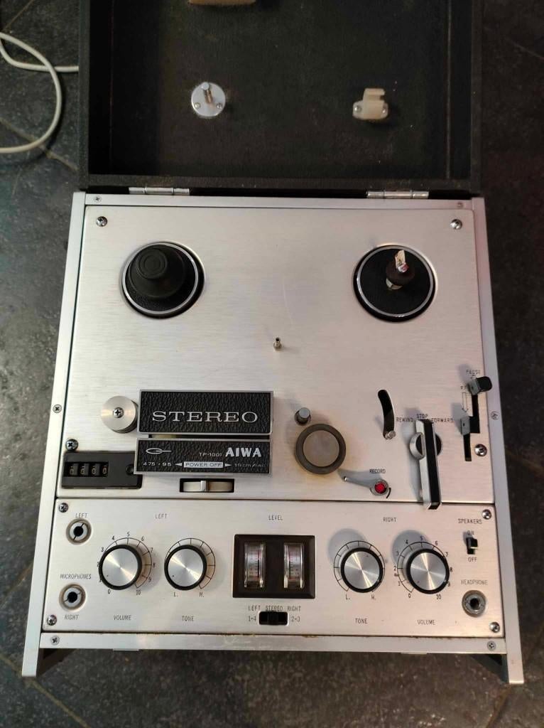 AIWA TP-1001 - Magnétophone à bandes - Reel to reel, TV, Hi-fi & Vidéo, Enregistreurs audio, Magnétophone, Avec protection anti-poussière