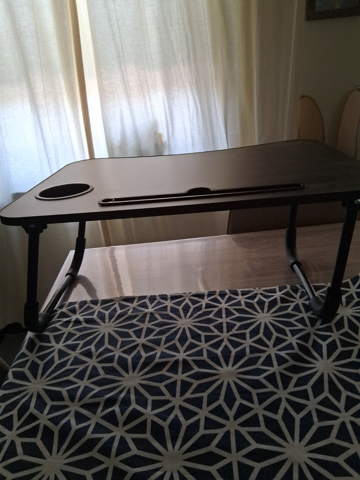 laptop  tafel, zwart., Computers en Software, Ophalen