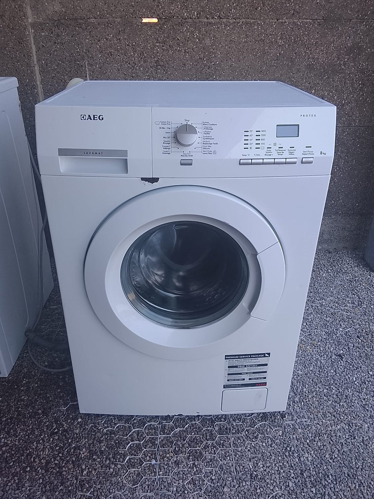 Aeg wasmachine, Elektronische apparatuur, Ophalen, Zo goed als nieuw