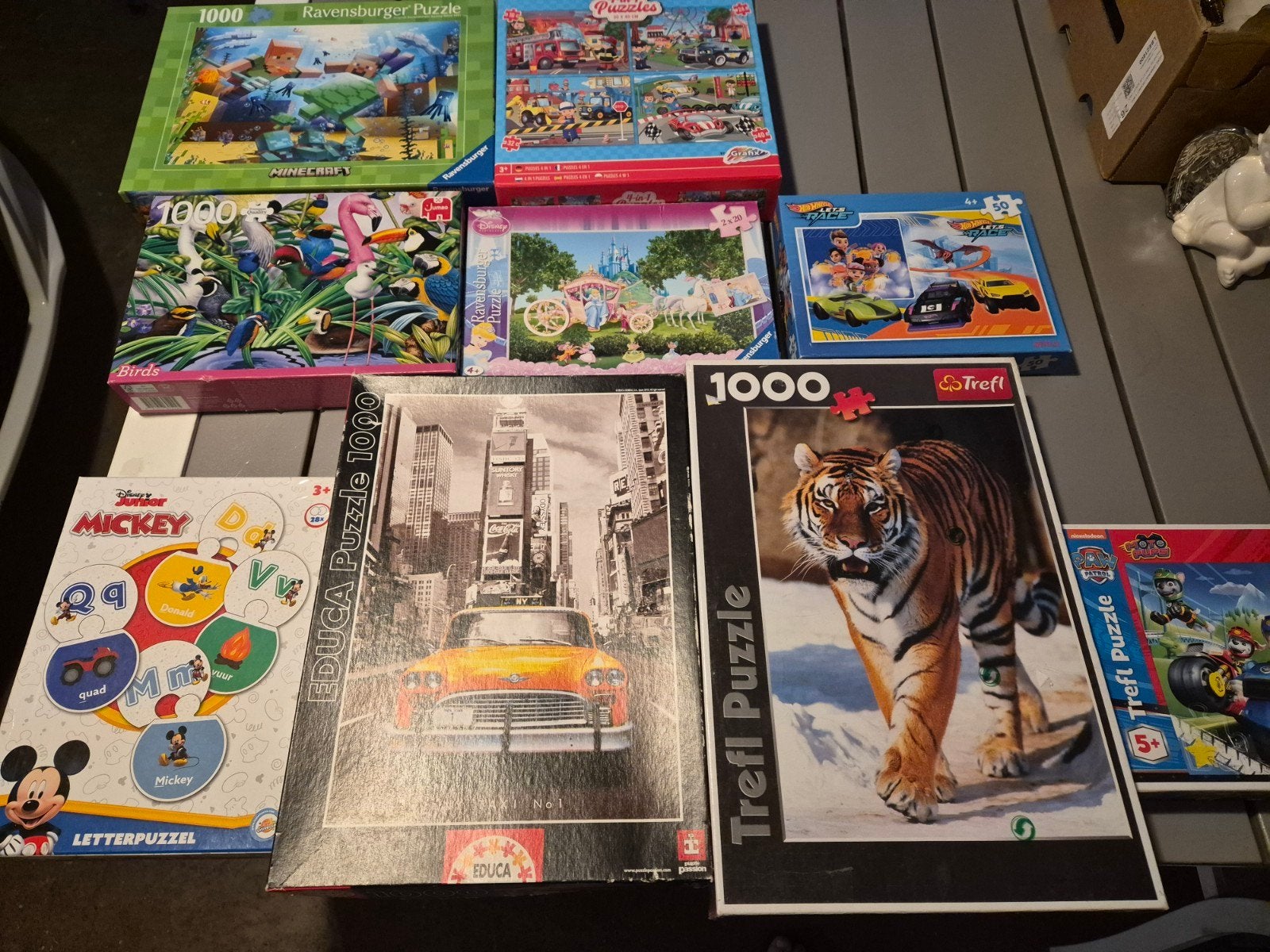 verschilden puzzels voor kinderen en volwassen, Ophalen